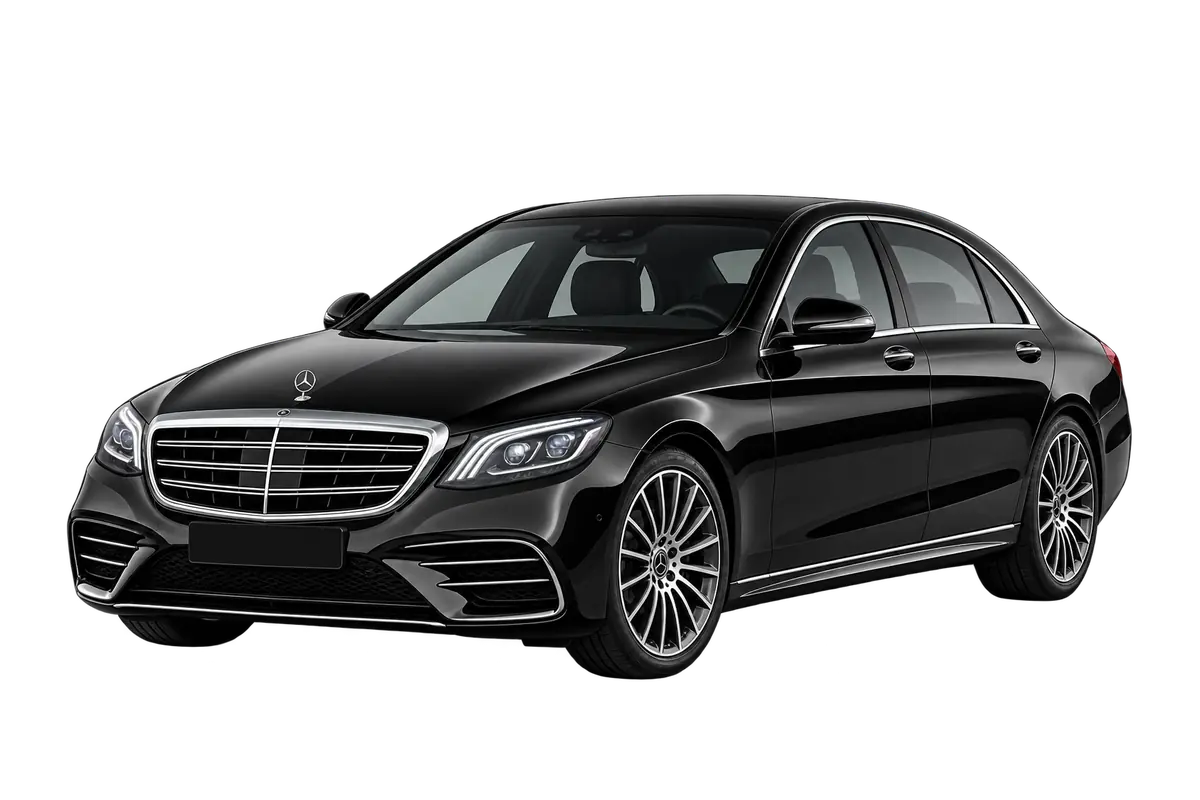 Executive — مرسيدس الفئة S، بي إم دبليو الفئة السابعة مع سائق في روما — Rome Elite Driver